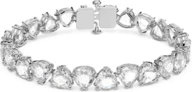 Bracelet Swarovski Millenia 5622451 cristaux taille trilliant plaqué rhodium blanc
