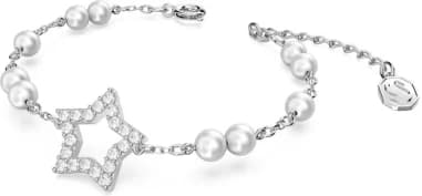 Swarovski 5645385 vue de côté, bracelet métal