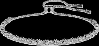Swarovski 5465384 montre femme, strass blancs serti sur maillons plaqués rhodium