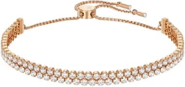 Swarovski 5224182 montre femme, au design subtil et bracelet en métal doré
