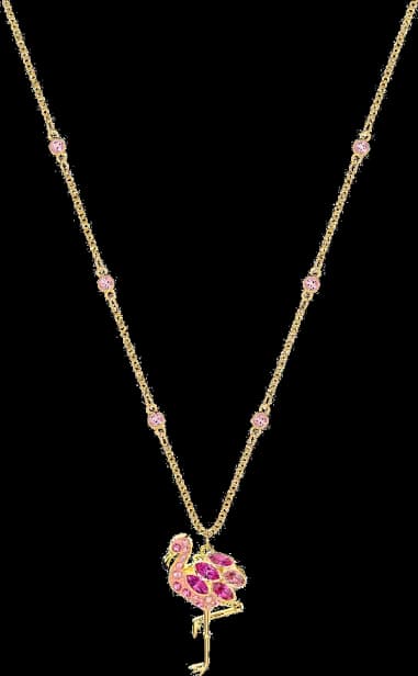 Swarovski 5375303 montre femme, collier plaqué or avec cristaux roses