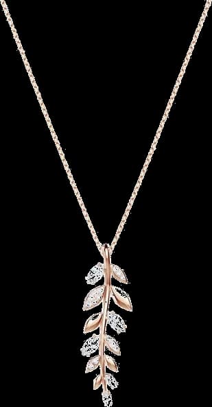 Swarovski 5409340 montre femme, collier papillon avec cristaux blancs, chaîne fine