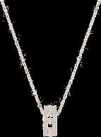 Swarovski 5495496 montre femme, collier My Hero plaqué or rose cristaux blancs