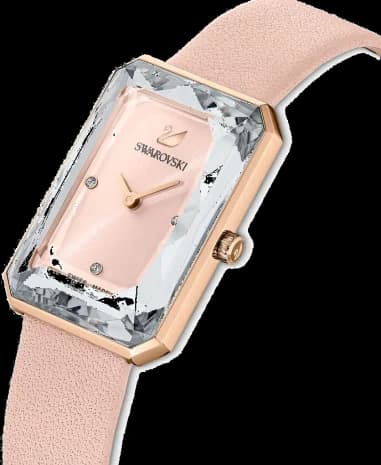 Swarovski 5547719 vue de côté, bracelet cuir