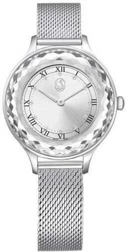 Swarovski 5650039 Stainless Steel Silver Watch with Mesh Bracelet and Crystals vue 4