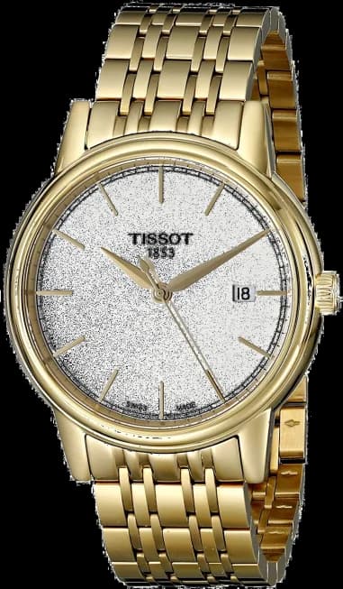 Montre Homme Tissot Carson T0854103302100 Bracelet Acier Inoxydable doré