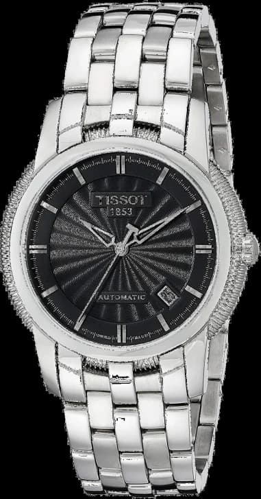 Tissot T97148351 Ballade III Black Dial and Stainless Steel Strap Watch