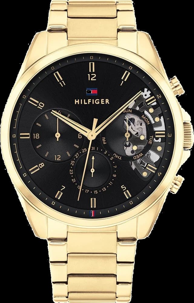 Tommy Hilfiger 1710447 vue de côté, bracelet acier