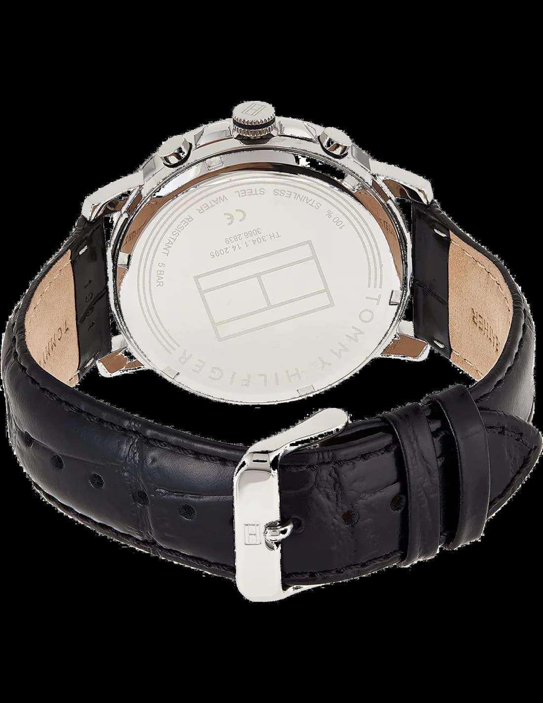 Montre Tommy Hilfiger 1791289 homme verso boîtier argent