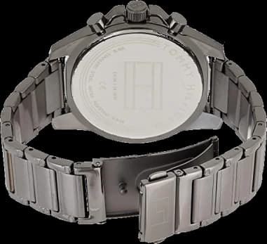 Tommy Hilfiger 1791790 côté fond de boîtier gris