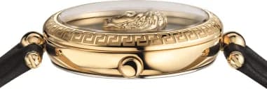 Versace VECQ00118 vue de côté, bracelet cuir