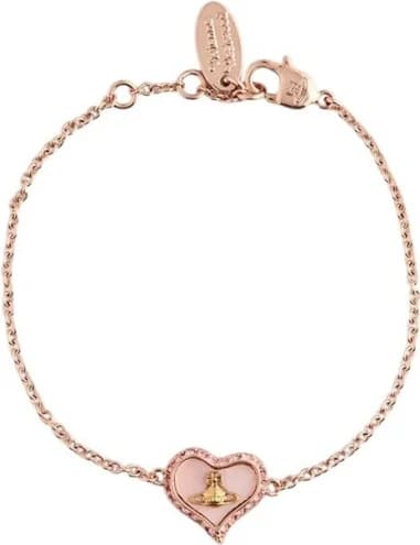 Vivienne Westwood 111500P montre femme, bracelet en chaine souple or rose
