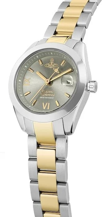 Vivienne Westwood VV292GYSG côté fond de boîtier argent