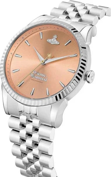 Vivienne Westwood VV240PHSL vue de côté, bracelet acier
