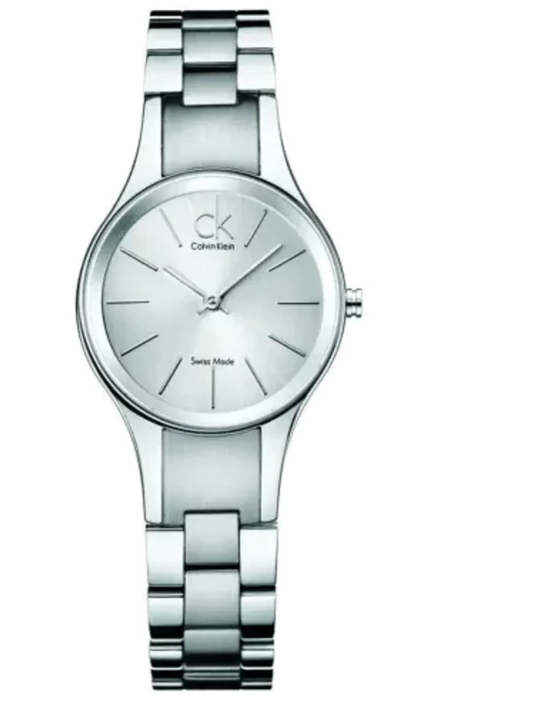 Women's Watch Calvin Klein Simplicity K4323185 Silver Stainless Steel Swiss Made