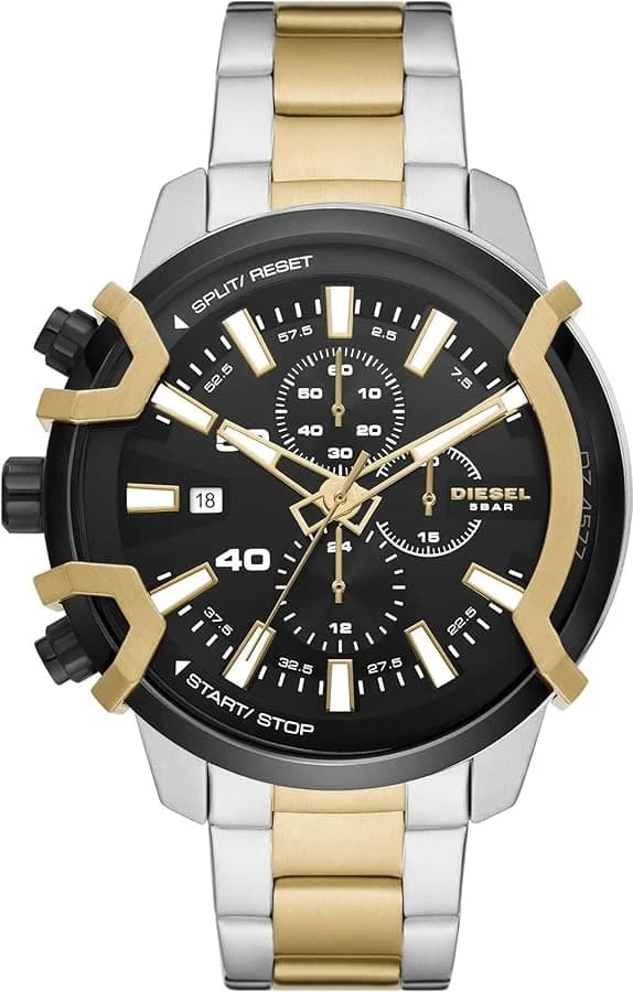 Montre Diesel DZ4577 homme cadran noir bracelet acier