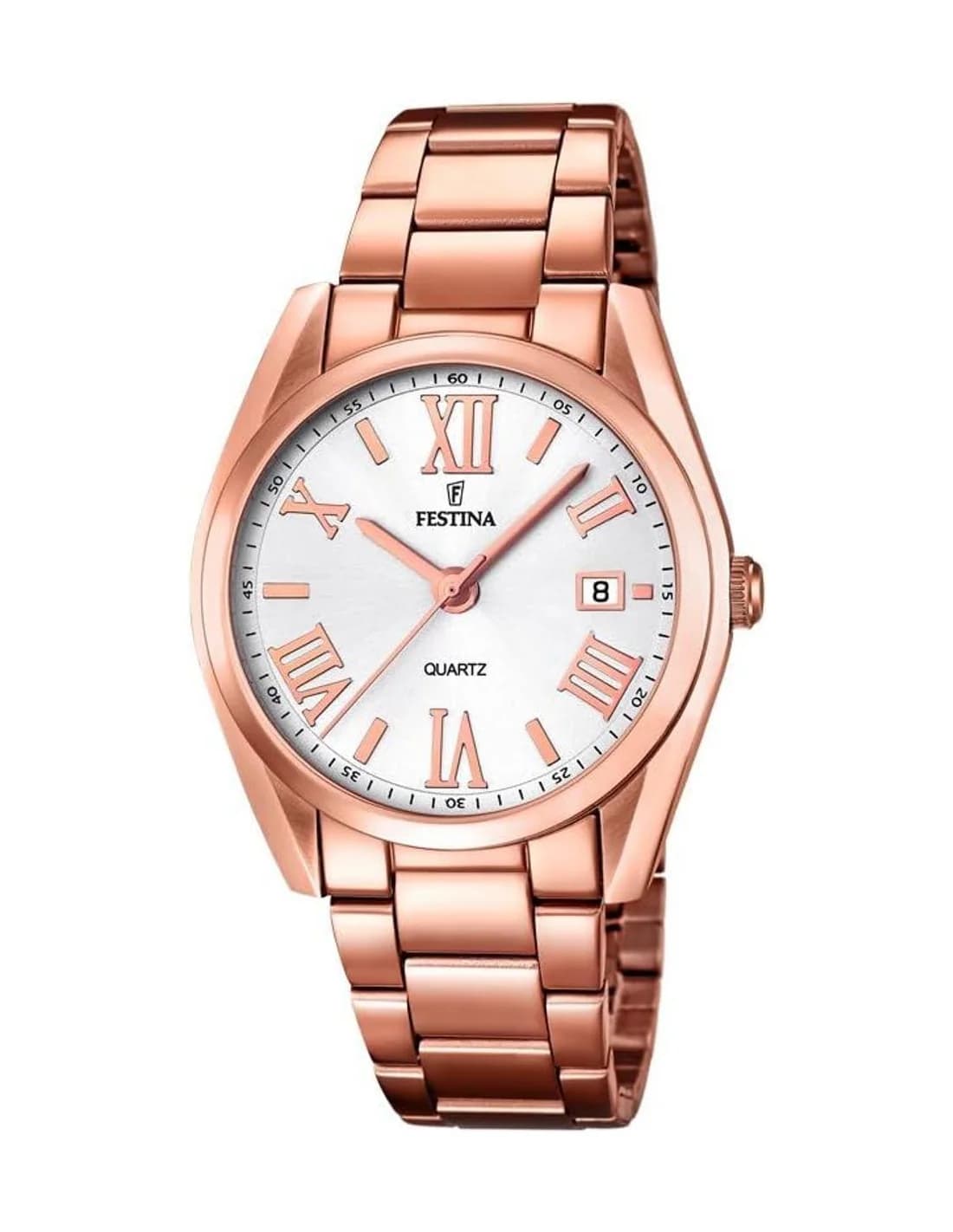 Festina F16793/1 Boyfriend Rose Gold Finish Women's Watch
