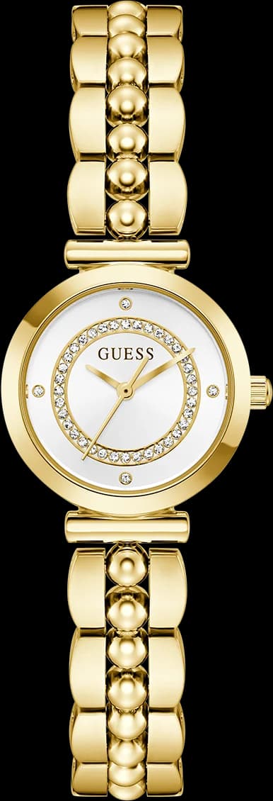 Montre Femme Guess Leena GW0994L2 cadran blanc bracelet acier