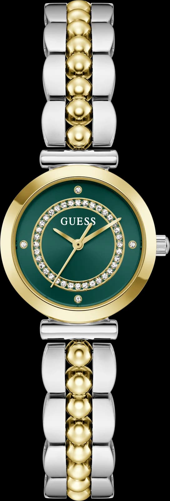 Montre Femme Guess Leena GW0994L3 cadran vert bracelet acier