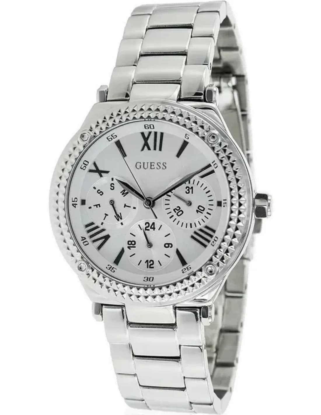Montre Femme Guess W0331L1 Argent Acier Multifonction