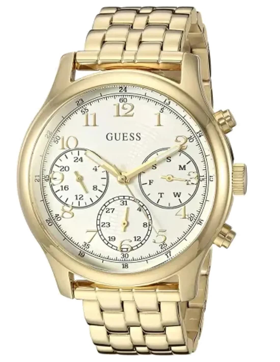 Montre Femme Guess Taylor W1018L2 en acier doré