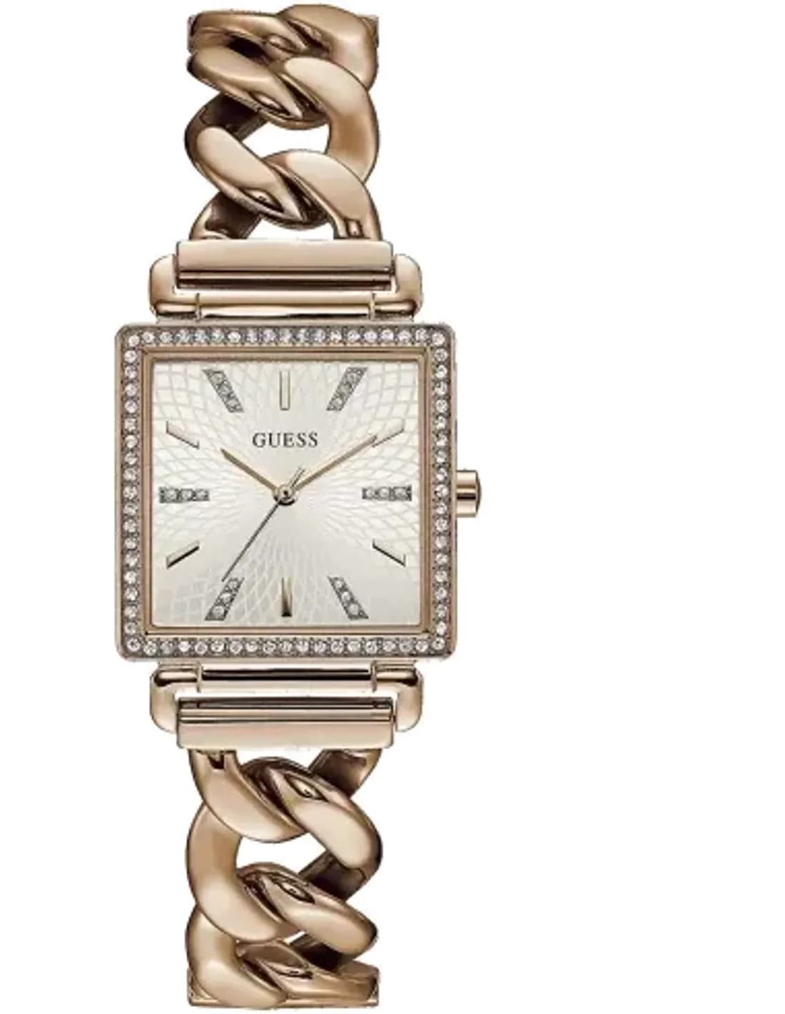 Women's Watch Guess Vanity Diamonds W1030L4 Square Dial Crystals