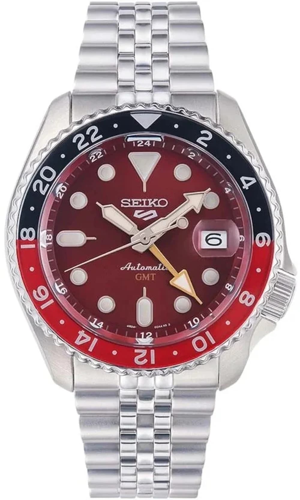 Seiko 5 Sports GMT Automatic Red Edition SSK031K1 – Montre mécanique élégante