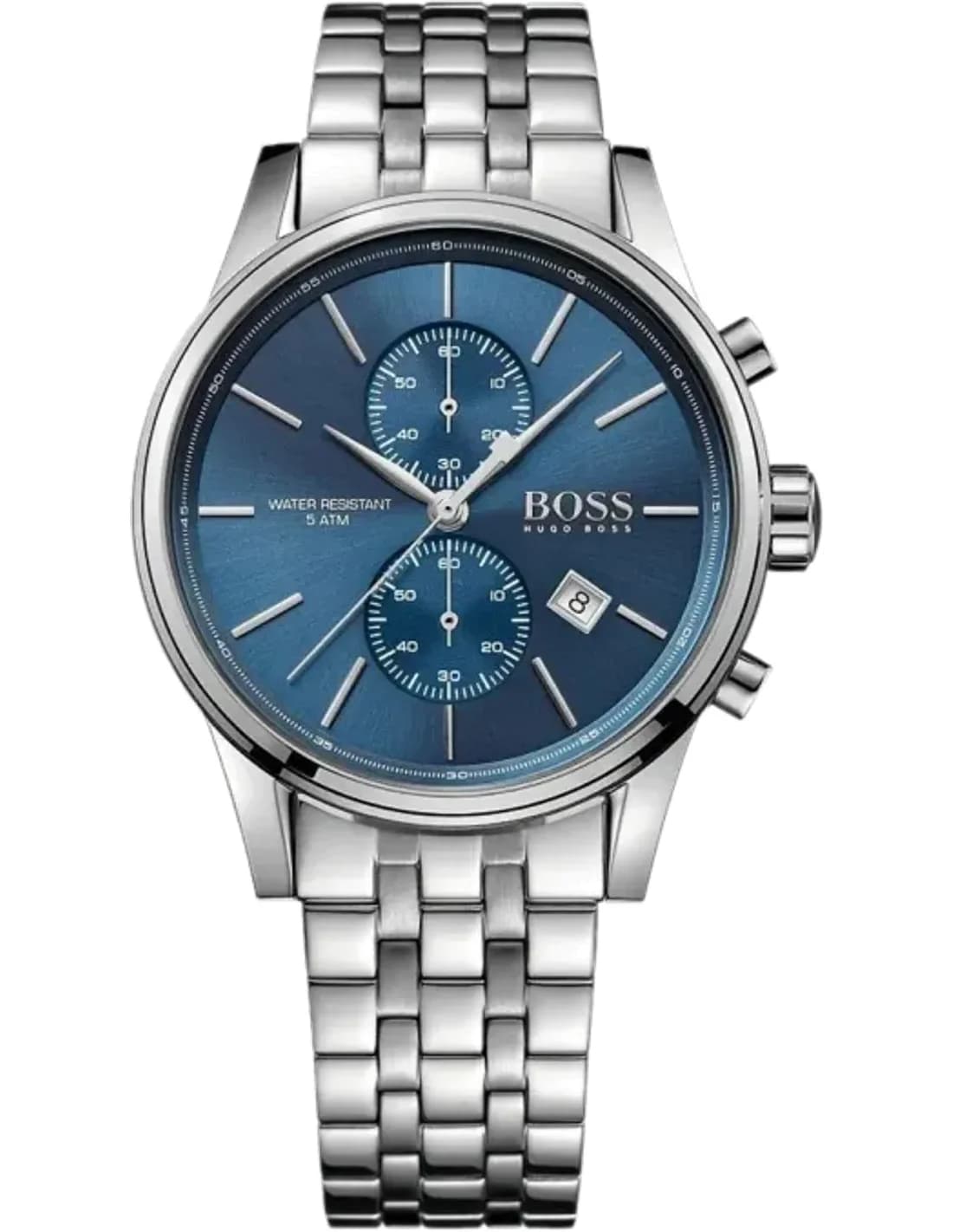 Hugo Boss 1513384 Classic Jet Blue Dial and Stainless Steel Strap Watch