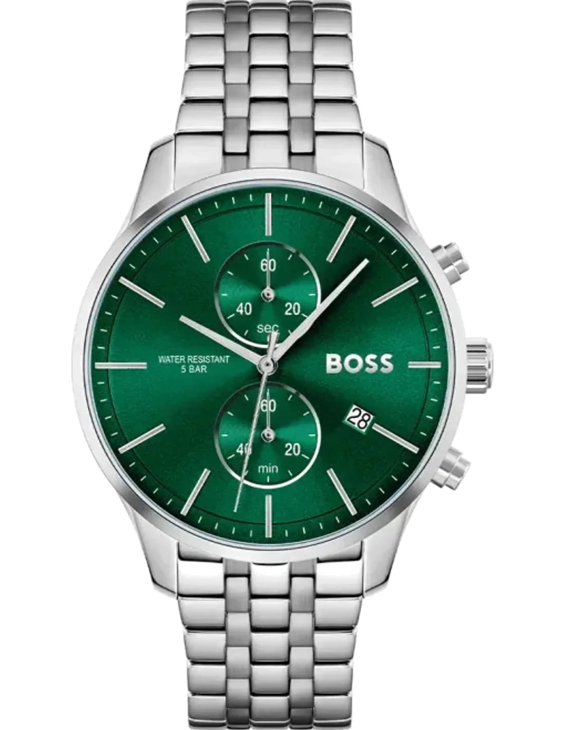 Montre Homme Hugo Boss Associate 1513975 chronographe cadran vert