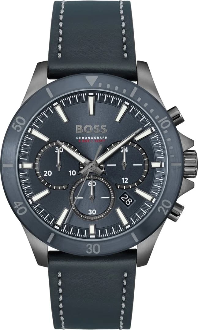 Montre Hugo Boss 1514056 homme cadran bleu