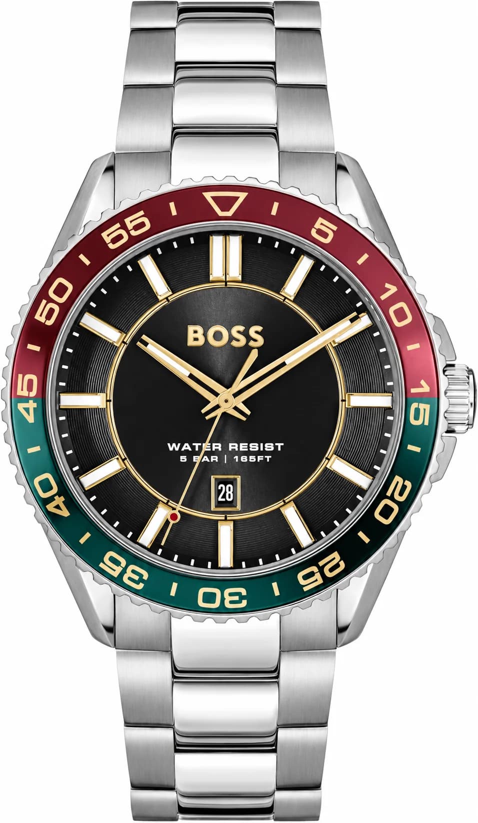 Hugo Boss Runner 3H 1514210 men's watch maillons acier strap