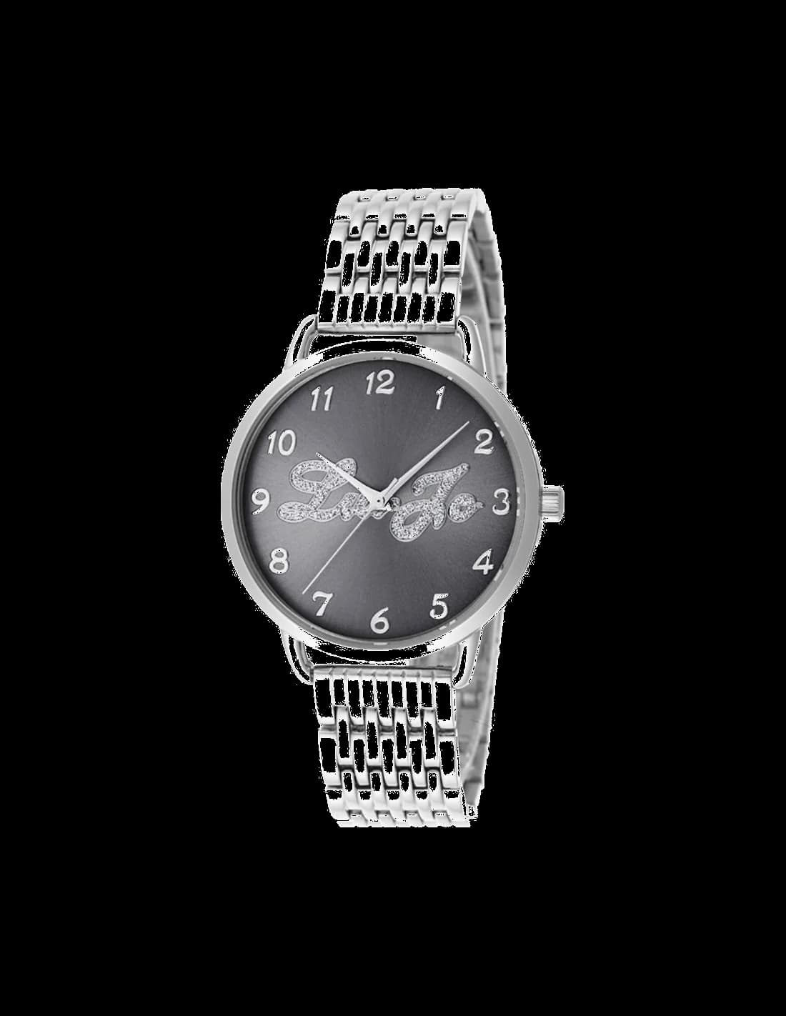 Liu Jo Luxury TLJ1027 montre femme, cadran noir et bracelet acier
