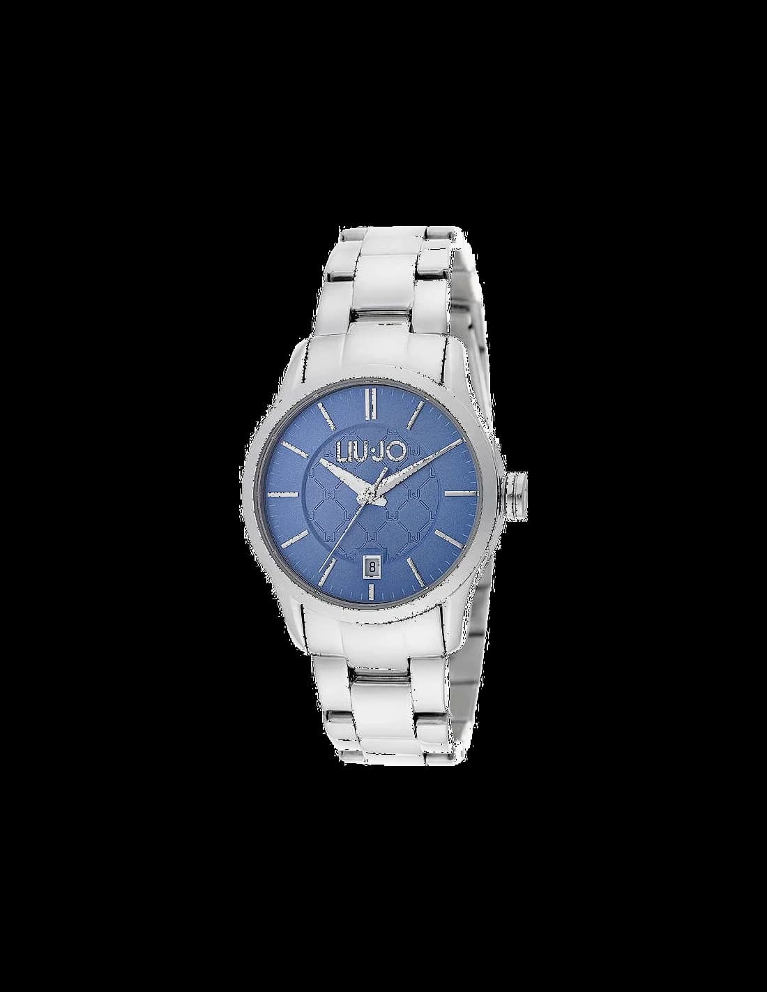 Liu Jo Luxury TLJ937 montre femme, cadran bleu et bracelet acier