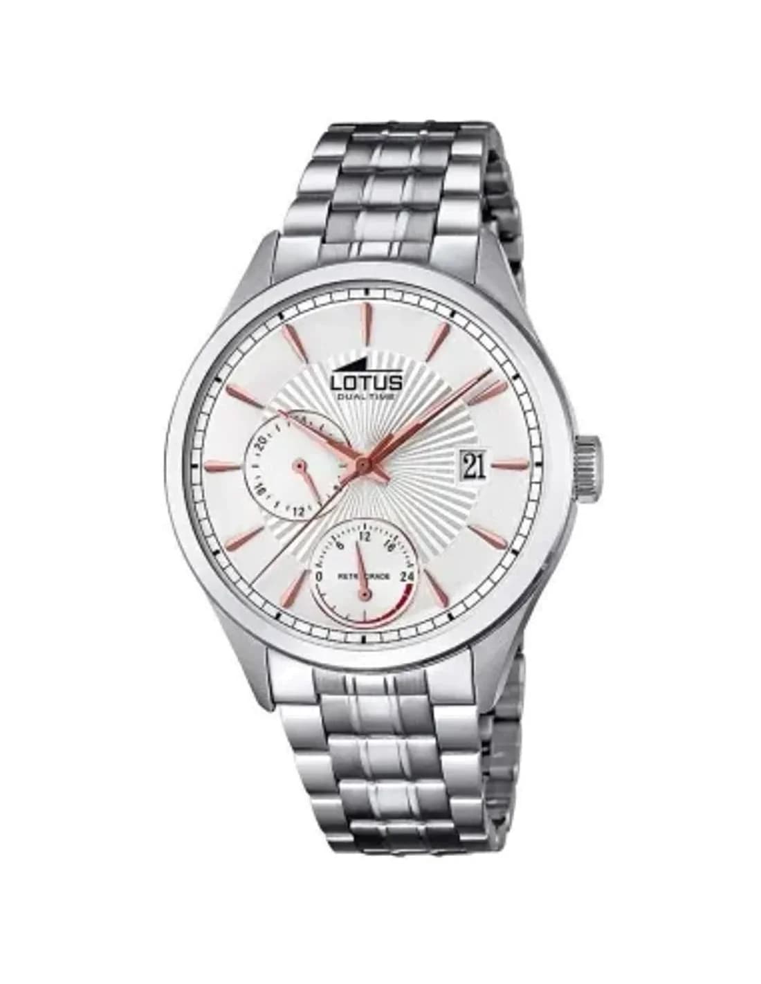 Lotus L18213/5 Stainless Steel Watch with Milanese maille milanaise Strap and Blue Dial