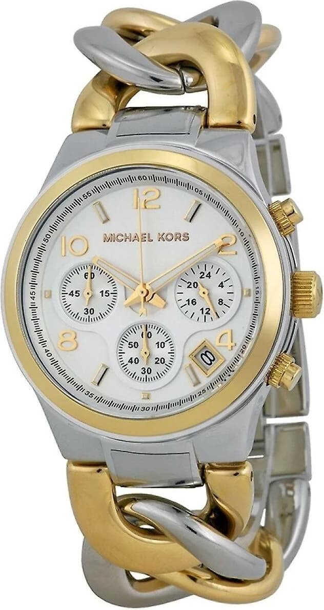 Michael Kors MK3199 montre femme, cadran argenté, style Runway