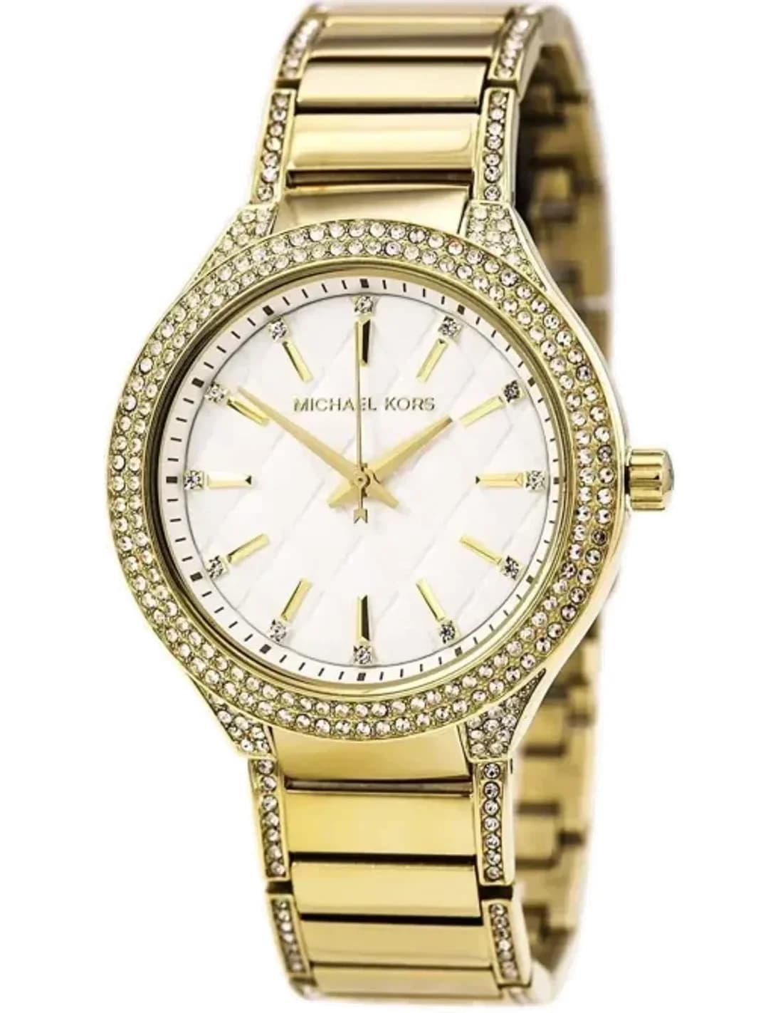 Michael Kors MK3347 Yellow Gold Stainless Steel Watch