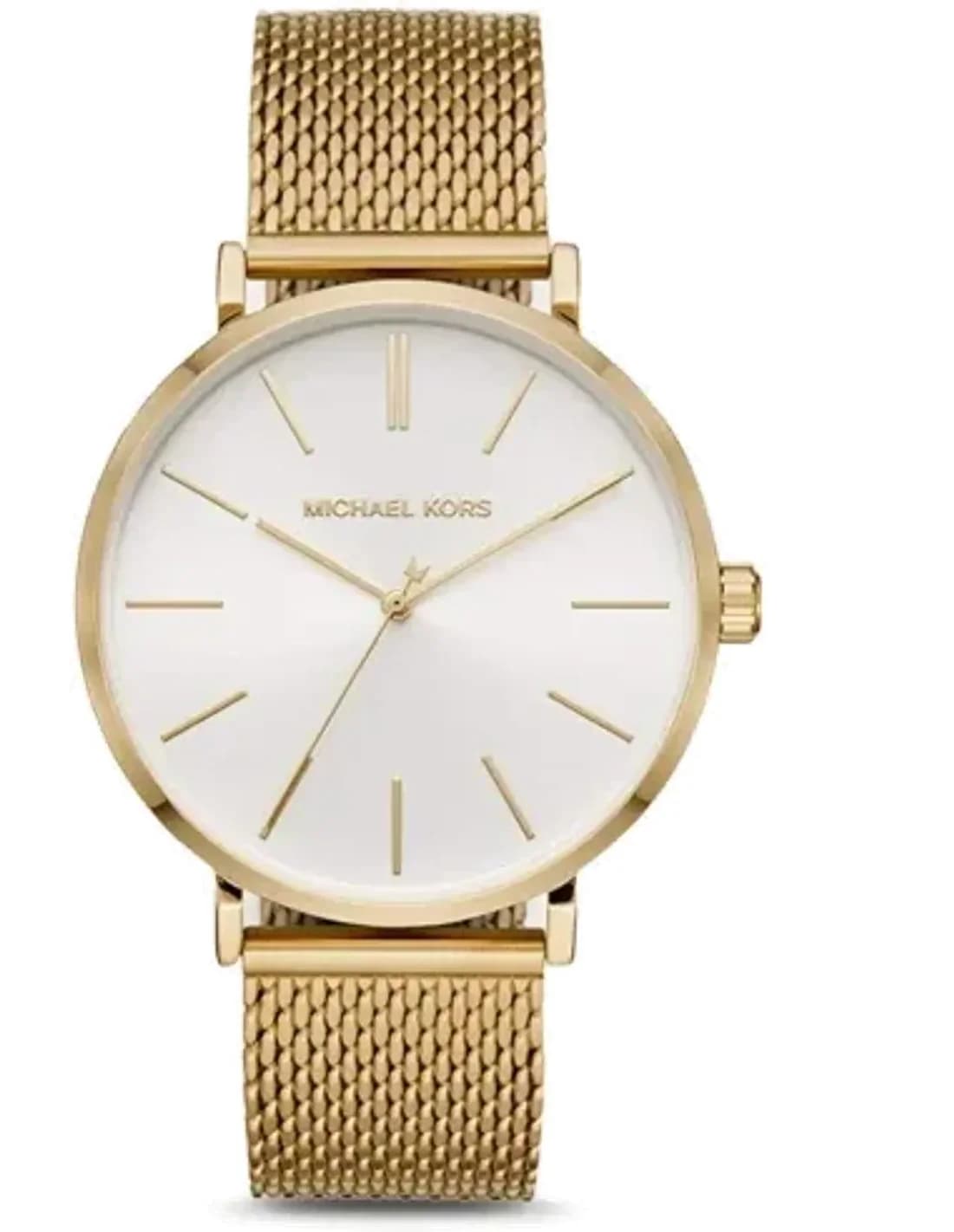 Montre Michael Kors MK7150 Auden en acier argenté et maille milanaise