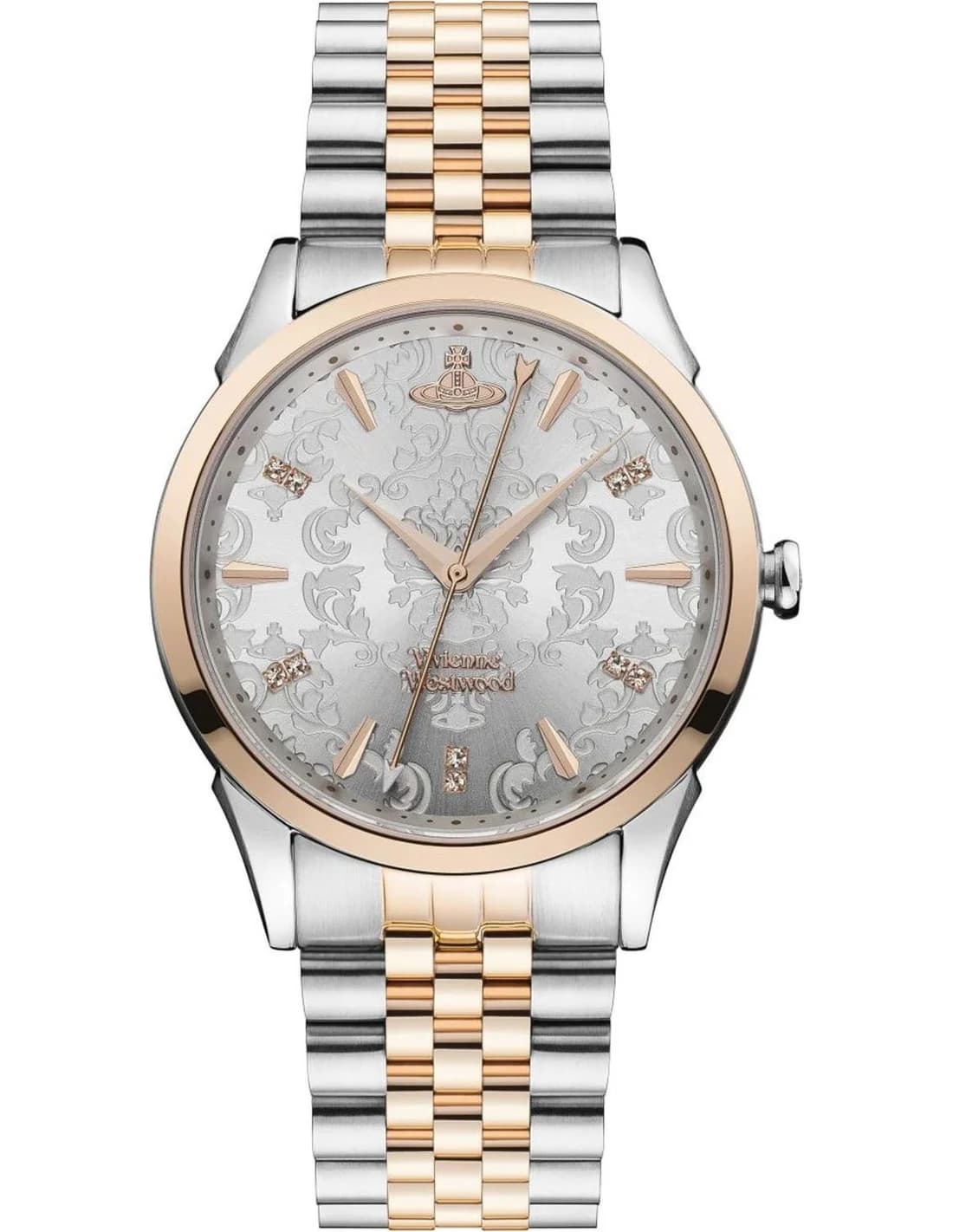 Montre Vivienne Westwood VV208RSSL femme cadran argent bracelet acier