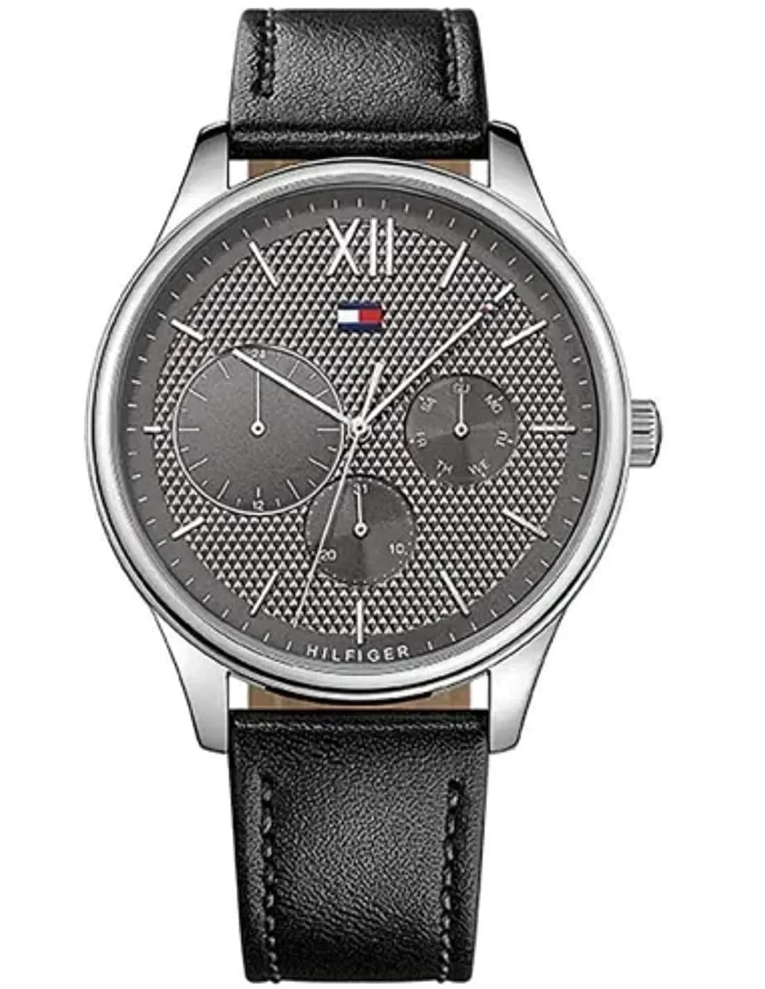 Montre Tommy Hilfiger 1791417 Damon Bracelet Cuir Noir
