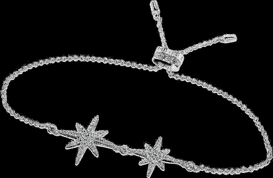 Bracelet ajustable APM Monaco double météorite en argent 925