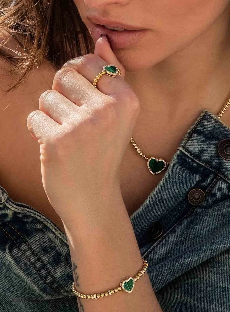 Montre APM Monaco YB4914XMAL femme détail cadran