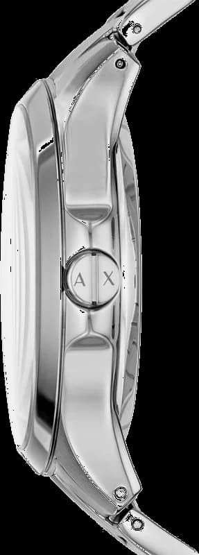 Armani Exchange Hampton AX2199 Transparent Dial Stainless Steel Bracelet Watch vue 2