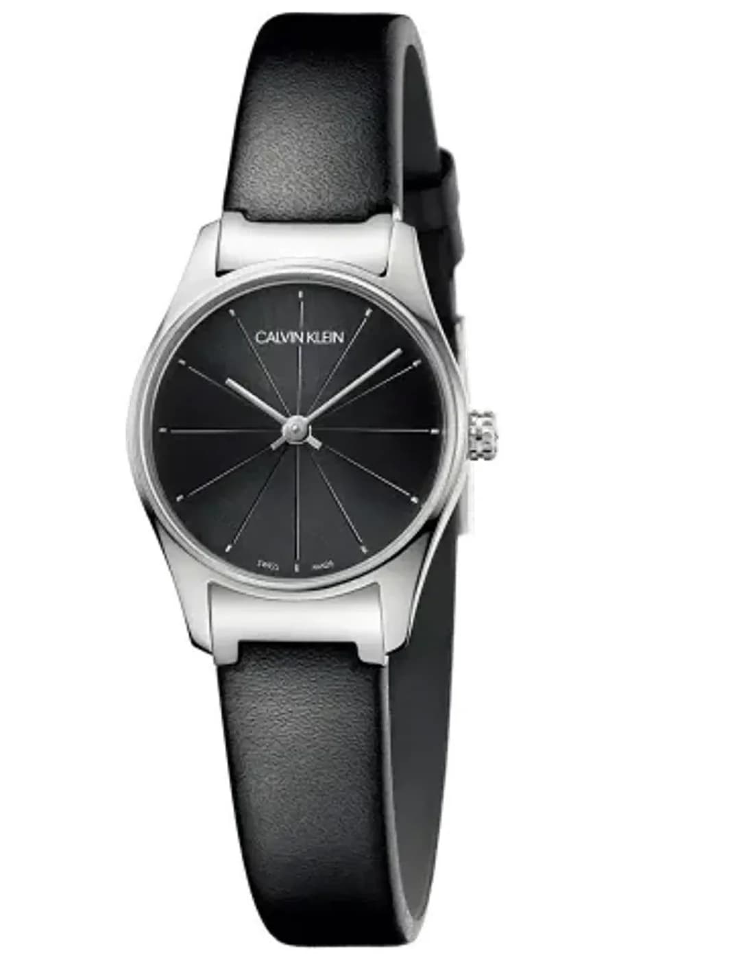 Women's Watch Calvin Klein K4D231CY Classic Black Leather