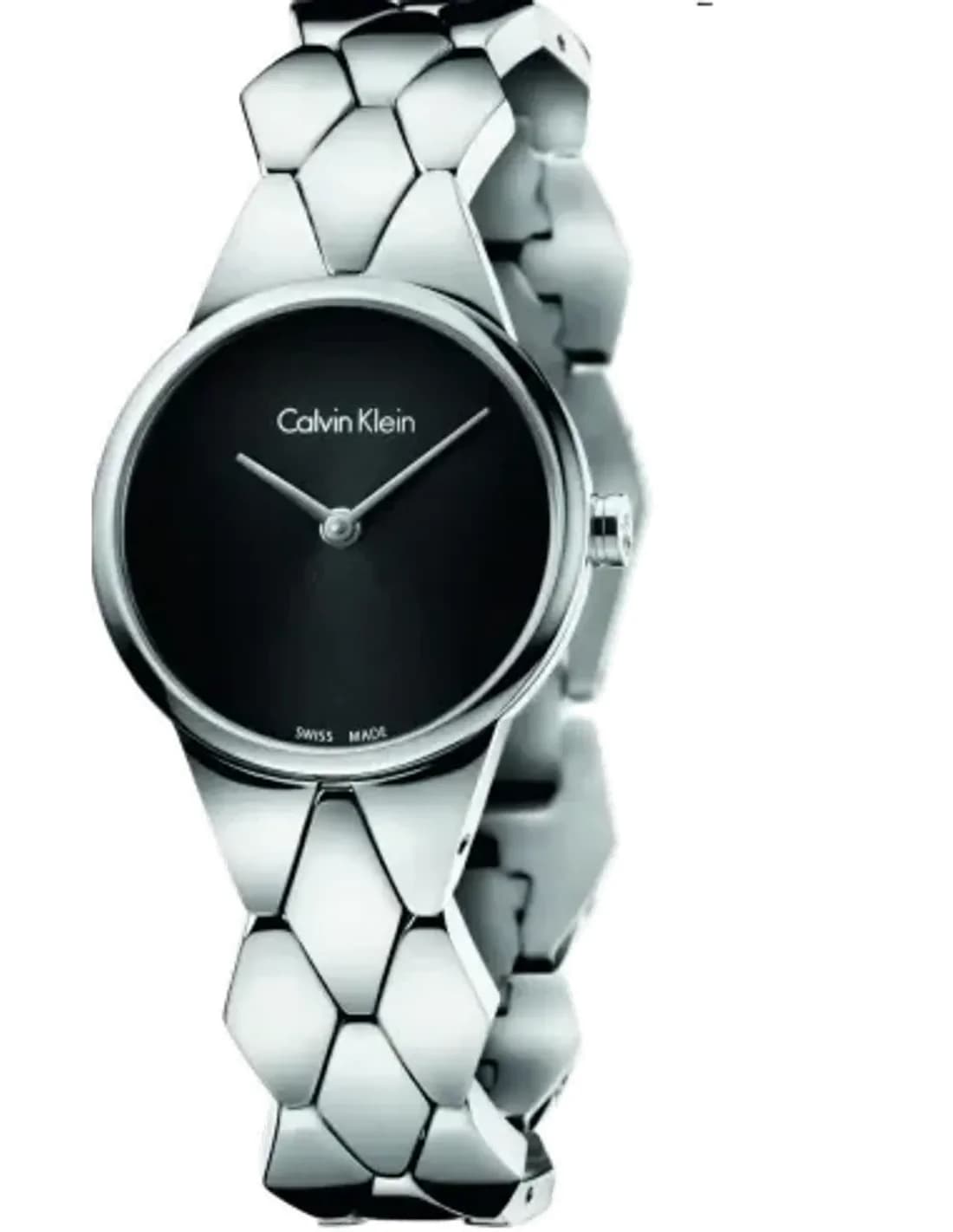Calvin Klein Women's Watch Snake K6E23141 black dial