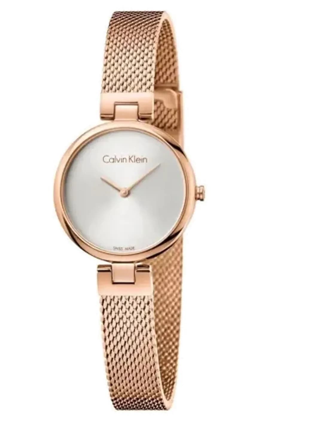 Calvin Klein K8G23626 Rose Gold Milanese Mesh Women's Watch