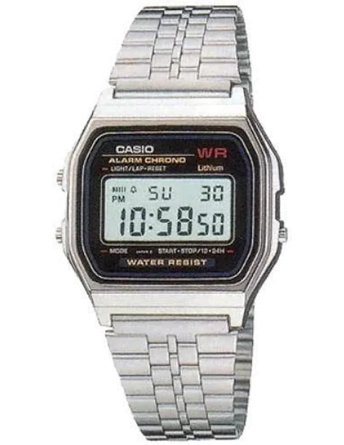 Montre Mixte Casio Vintage A159WA-N1DF Argent