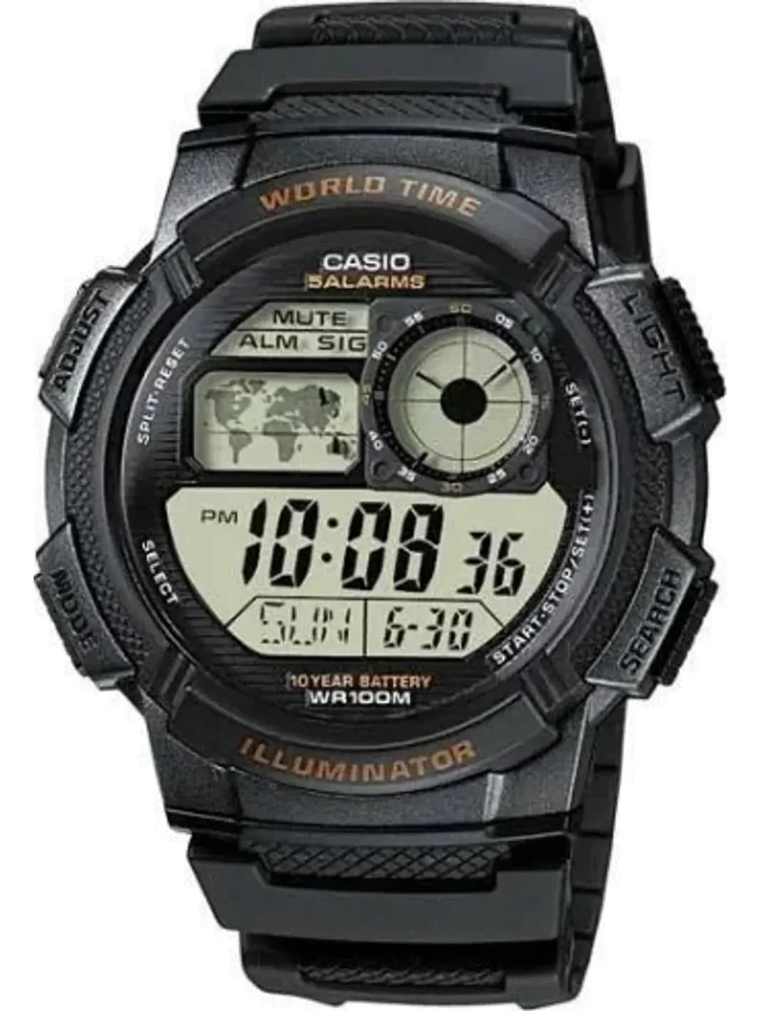 Montre Homme Casio AE-1000W-1AVEF Noir