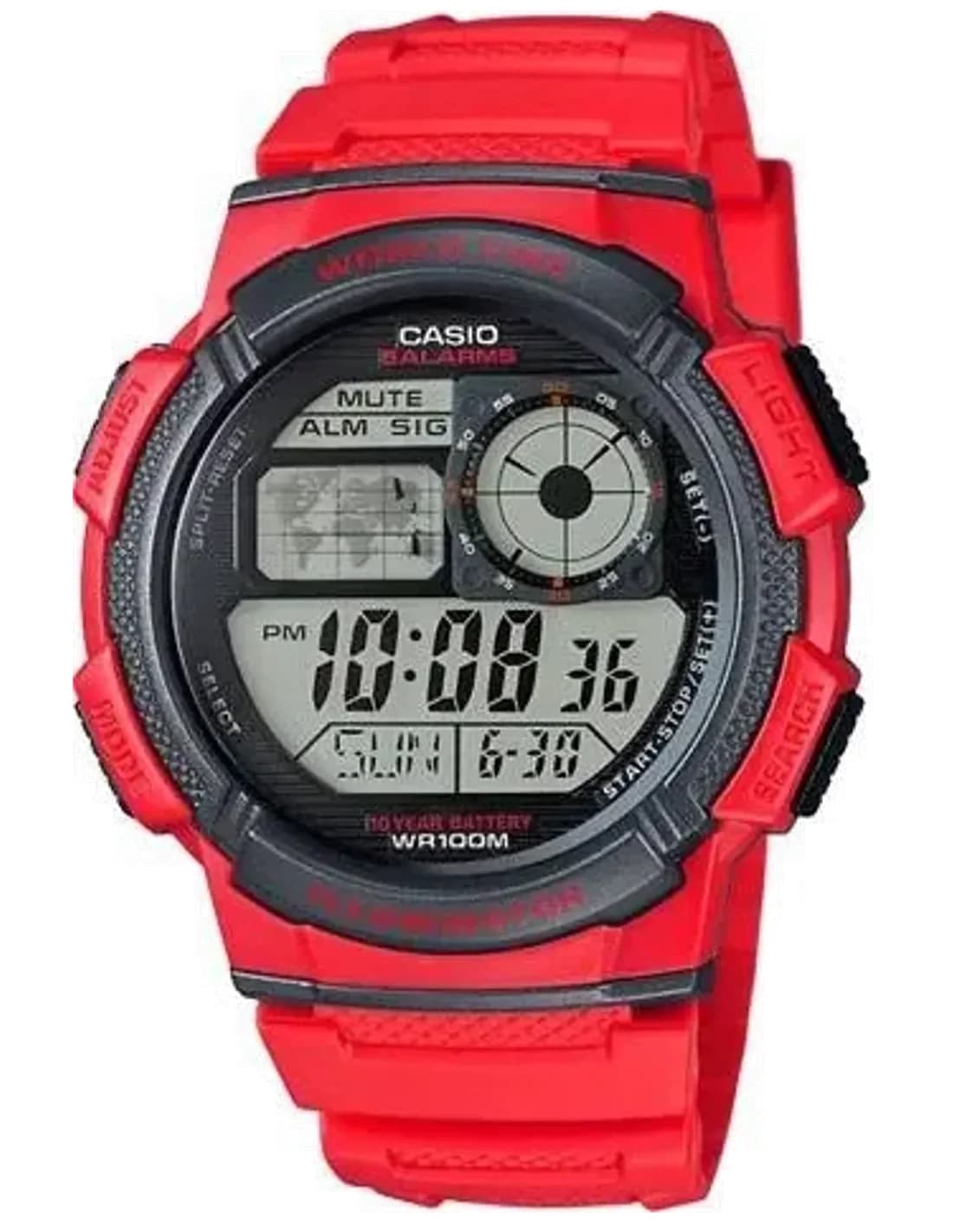 Montre Homme Casio Collection AE-1000W-4AVEF Rouge