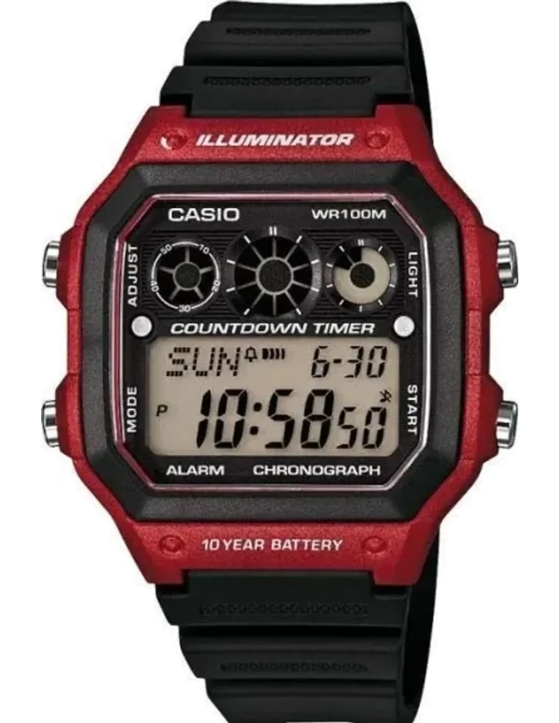Montre Homme Casio Collection AE-1300WH-4AVEF Noir