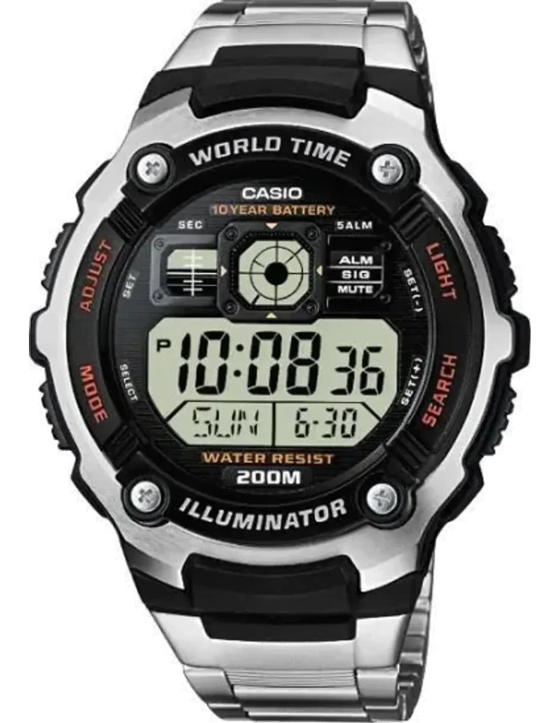 Montre Casio Collection AE-2000WD-1AVEF Homme Quartz Digitale